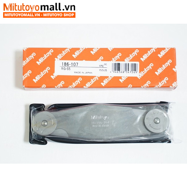 Dưỡng đo bán kính 15.5-25mm Mitutoyo 186-107 (30 lá) Radius Gages Chính Hãng phân phối COCQ Dưỡng đo bán kính 15.5-25mm Mitutoyo 186-107 (30 lá) Radius Gages Chính Hãng phân phối COCQ