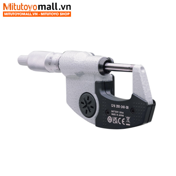 Panme đo ngoài điện tử chống bụi/nước 0-25mm 293-240-30 Mitutoyo Chính hãng phân phối COCQ Panme đo ngoài điện tử chống bụi/nước 0-25mm 293-240-30 Mitutoyo Chính hãng phân phối COCQ