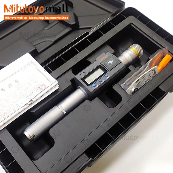 Panme đo lỗ ba chấu điện tử Mitutoyo 468-166 ( 20-25mm x 0,001mm ) Digimatic Holtest Chính hãng phân phối COCQ Panme đo lỗ ba chấu điện tử Mitutoyo 468-166 ( 20-25mm x 0,001mm ) Digimatic Holtest Chính hãng phân phối COCQ